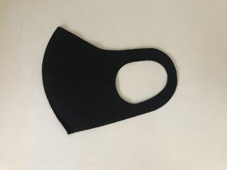 【日本製】立体3Dマスク Lサイズ ブラック ラバーシート貼り付け可能　2枚入り 【20セット】